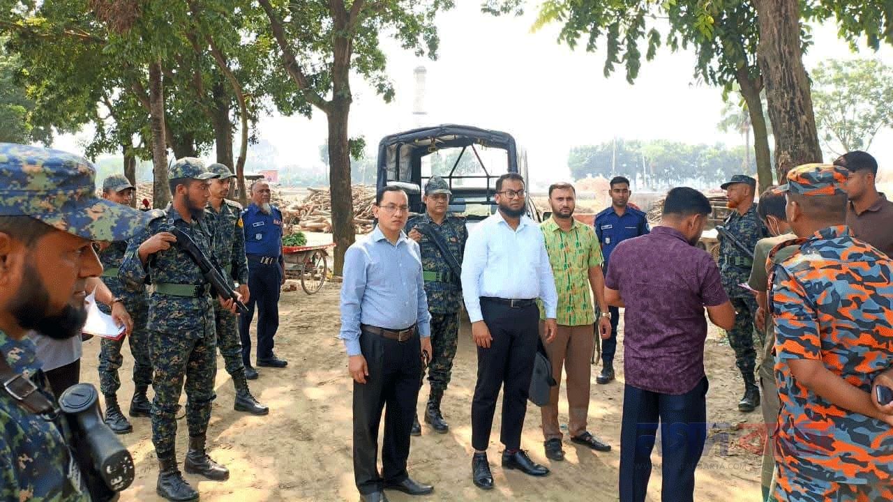 মাগুরায় তিন ইটভাটায় ভ্রাম্যমাণ আদালতের অভিযান, ১৫ লাখ টাকা জরিমানা